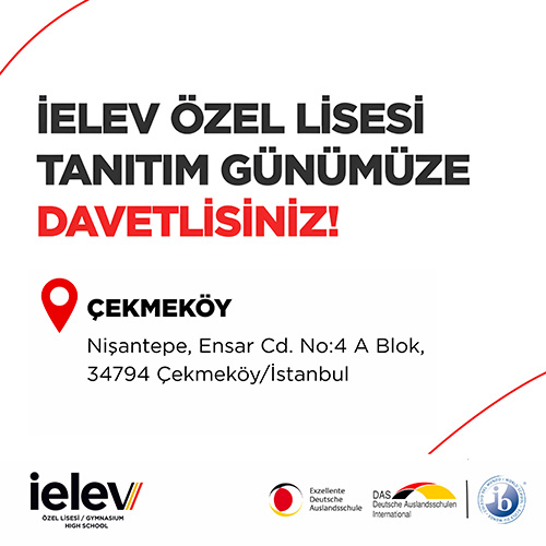 İELEV Özel Lisesi Tanıtım Günümüze Davetlisiniz!