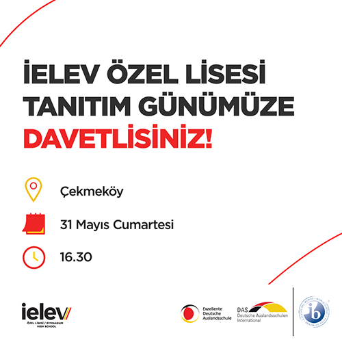 İELEV Özel Lisesi Tanıtım Günümüze Davetlisiniz!